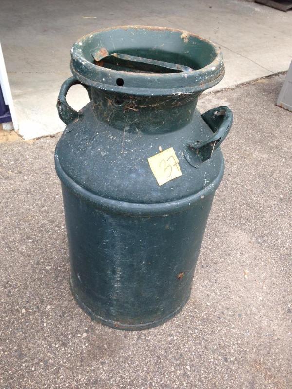 lot 37A image: Milk Can