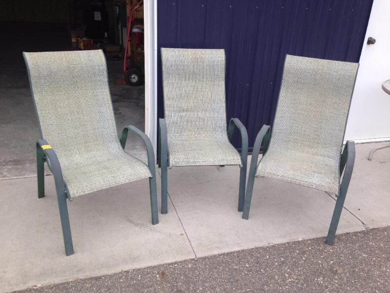 lot 44 image: Patio Chairs