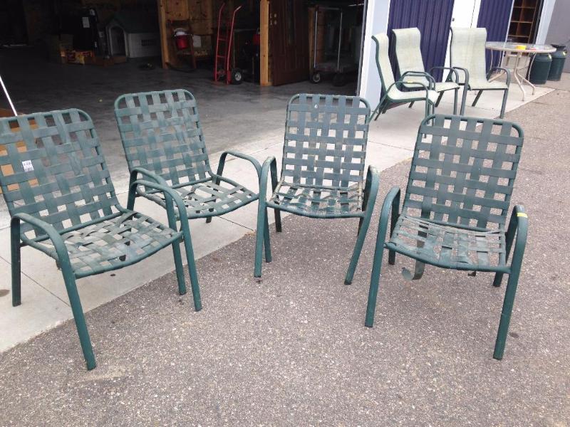 lot 50 image: Patio Chairs