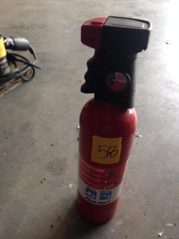 lot 58 image: Fire Extinguisher