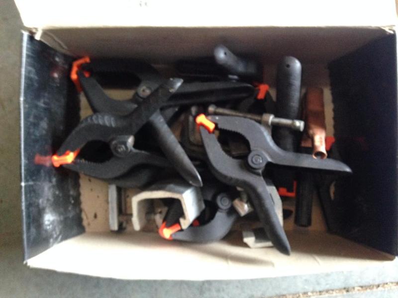 lot 69 image: Box of Clamps