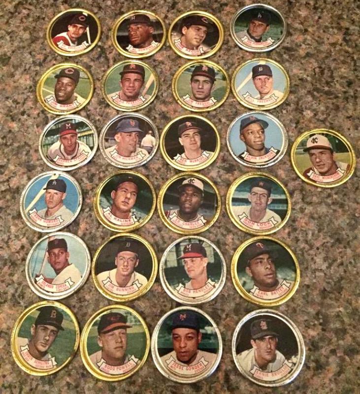 25 Topps&nbspBaseball Coins 1964...