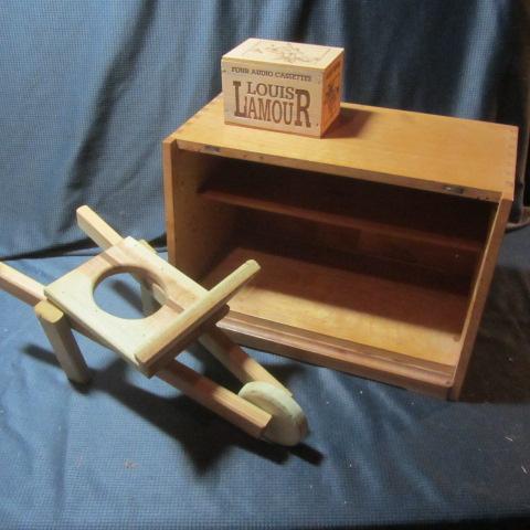 Wooden Planter, Bread Box