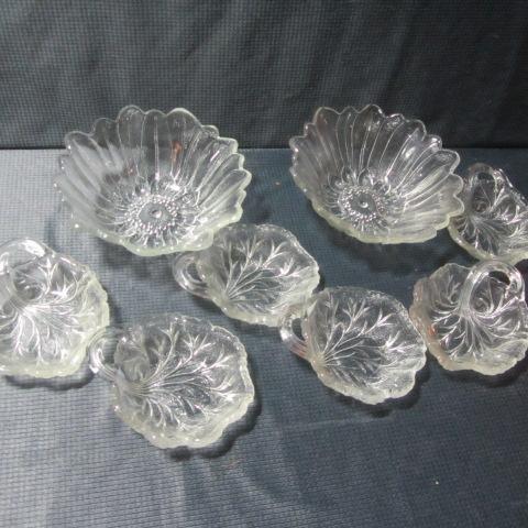 Sunflower & Cabbage Design Bowls