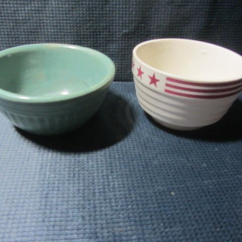 Stoneware #5, Stars & Stripes Bowls