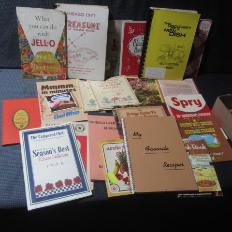 Vintage Cookbooks, Local
