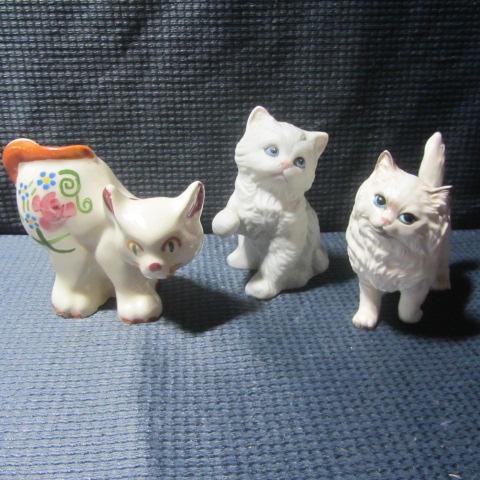 Ceramic Cat Figures