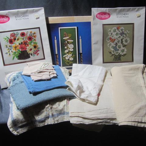 Kits, Muslin, Antique Napkins