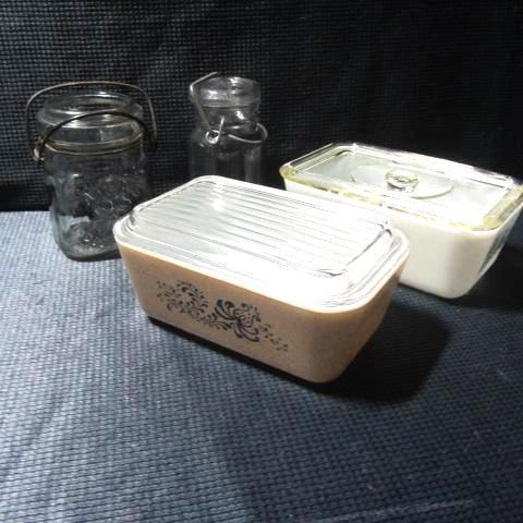 Refrigerator Pans & Canning Jars