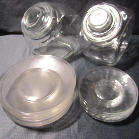 Candy Jars & Dessert Plates