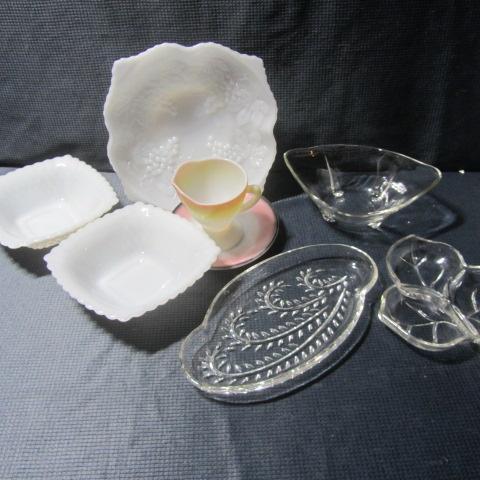 Milk Glass, Fire King & Glass