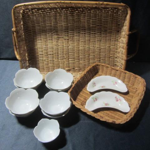 Bone Dishes, Rice Bowls, Trays