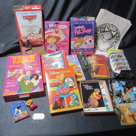 Valentines, Marbles, Baseball Cards