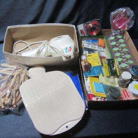 Hair Dryer, Hot Water Bottle, Hardware