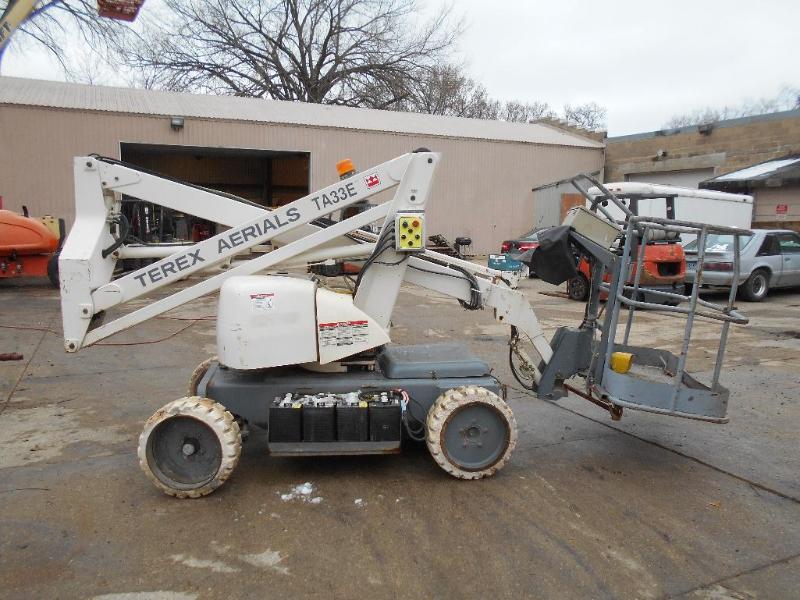 Terex TA33E Articulated Electric Boom Lift. NO RESERVE