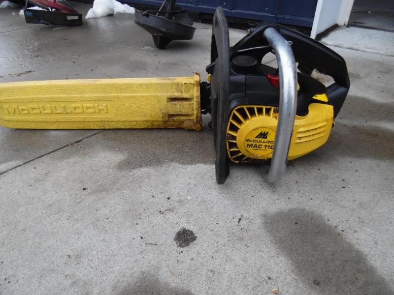 lot 16 image: McCulloch Chain Saw