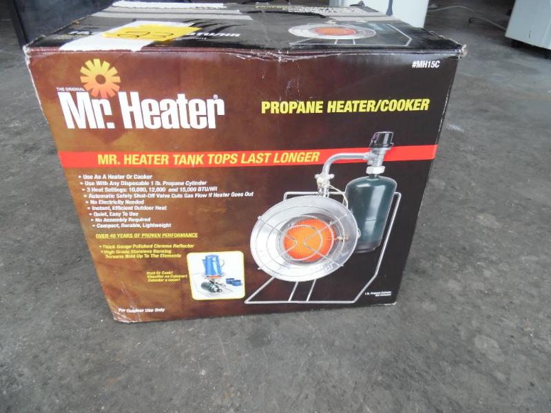 lot 23 image: Mr. Heater Propane Heater  Cooker