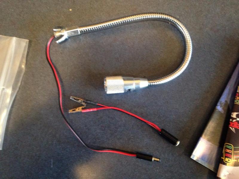 Vexilar flasher light attachment