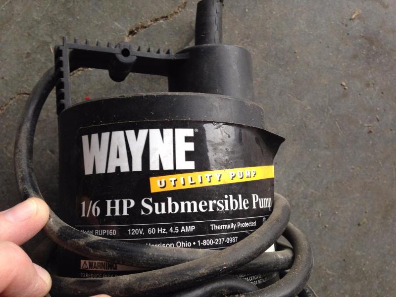 Wayne submersible pump