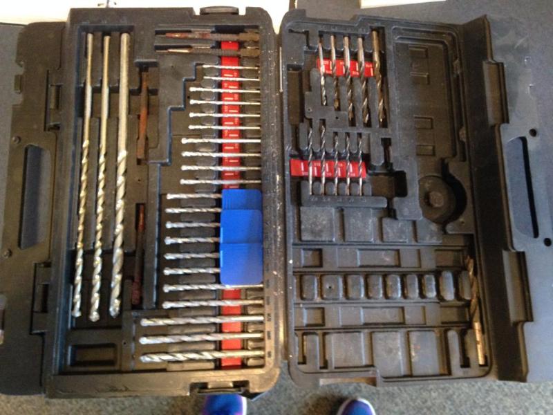 Assorted drill bits