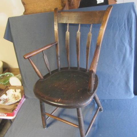 lot 5 image: New England Arrow Back Chair