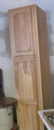 lot 53 image: Hickory Cabinet