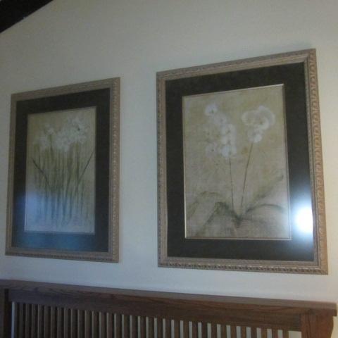 lot 66 image: Framed Orchid Prints