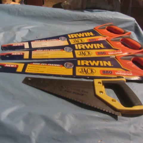 lot 103 image: Carpenter & Universal Saws