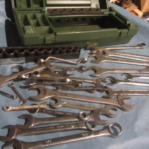 lot 115 image: Impact Sockets & Combo Wrenches