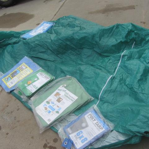 lot 118 image: New Poly Tarps