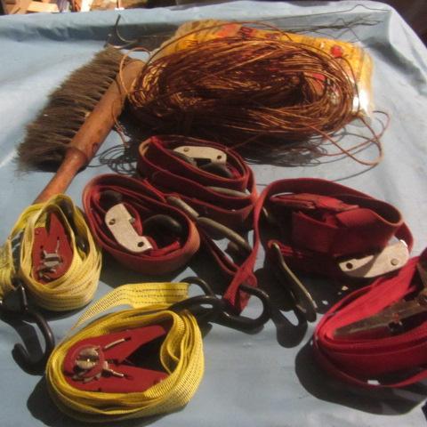 lot 120 image: Tow Rope, Ratchet Straps