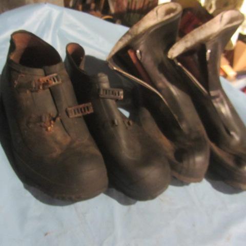 lot 121 image: Rubber Work Boots
