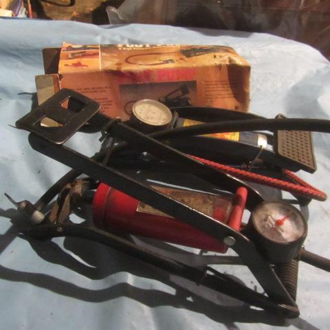 lot 123 image: Foot Pumps