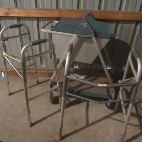 lot 147 image: Cart, Walkers