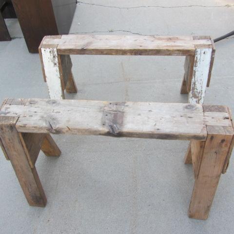 lot 3 image: Saw Horses