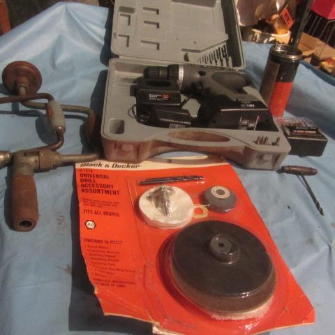 lot 73 image: Rechargeable Drill, Hand Drills
