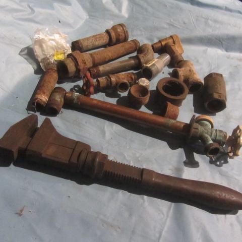 lot 81 image: Pipe Wrench, Plumbing