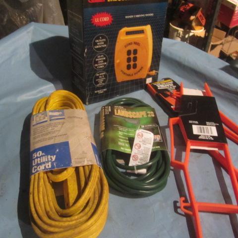 lot 94 image: Extension Cords, reel