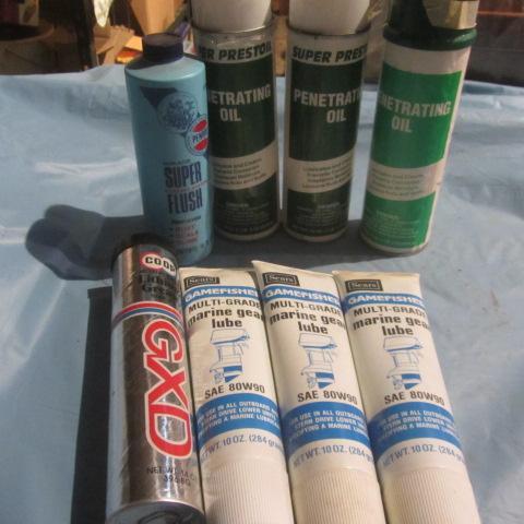 lot 96 image: Gear Lube, Prestoil, Lithium Grease