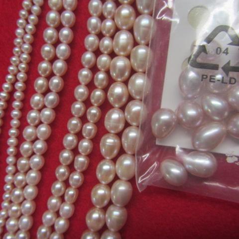 Pink Fresh Water Pearls