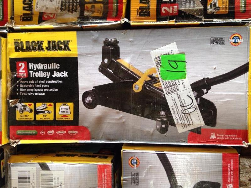 Black Jack 2 Ton Hydraulic Trolley Jack