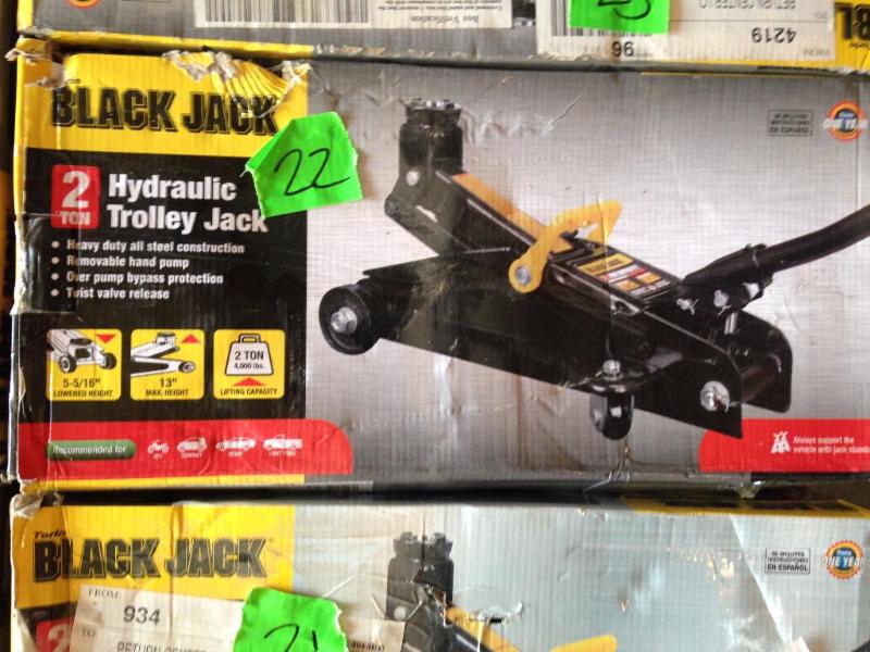 Black Jack 2 Ton Hydraulic Trolley Jack