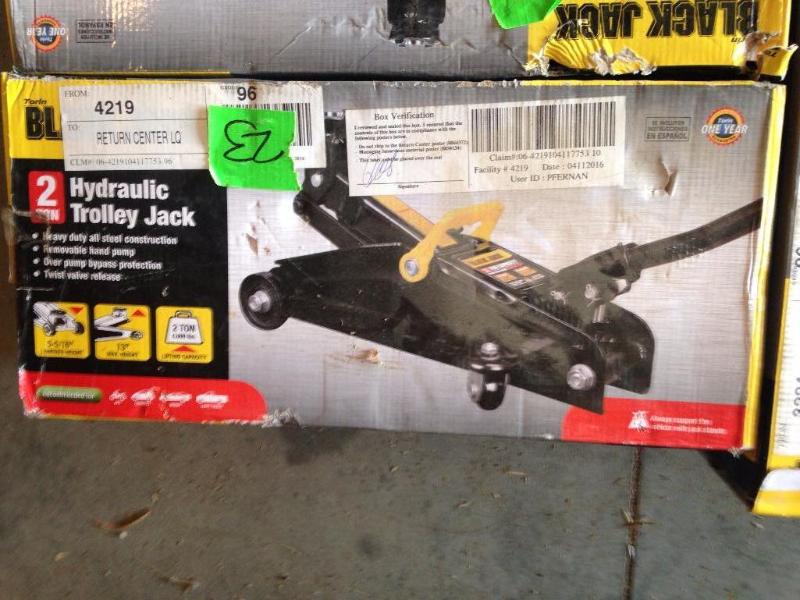 Black Jack 2 Ton Hydraulic Trolley Jack