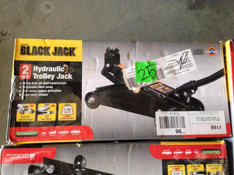 Black Jack 2 Ton Hydraulic Trolley Jack