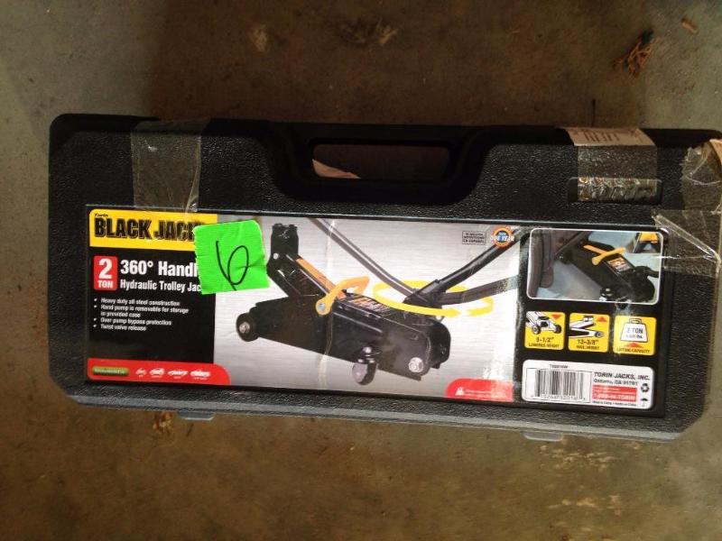 Black Jack 2 Ton Hydraulic Trolley Jack
