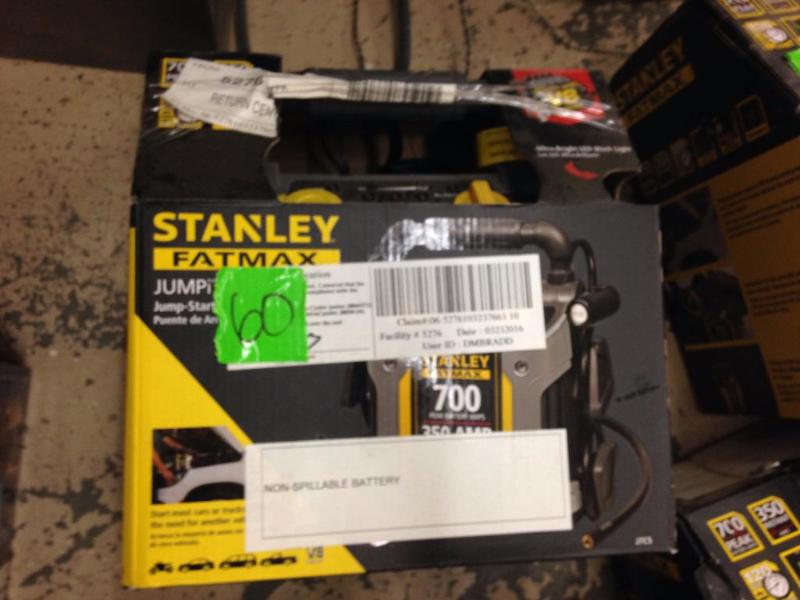 Stanley Jump Starter