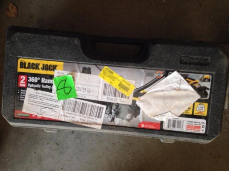 Black Jack 2 Ton Hydraulic Trolley Jack