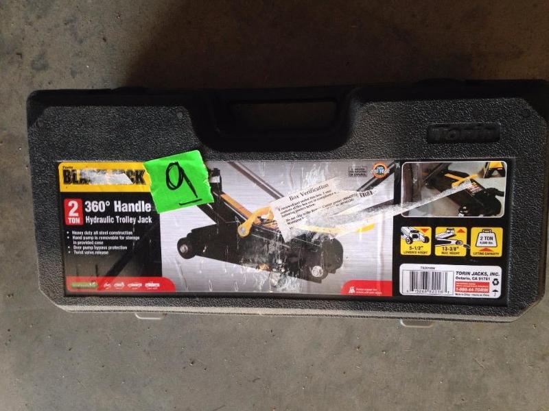 Black Jack 2 Ton Hydraulic Trolley Jack