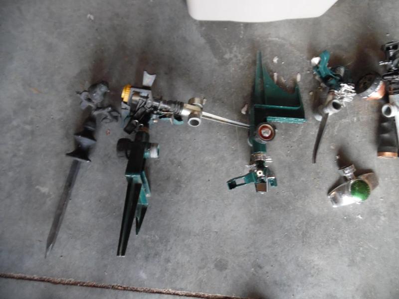 Sprinklers and hose guides