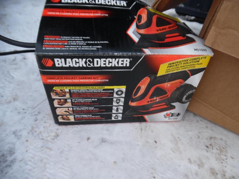 Electric sander, finishing sander, painting supplies